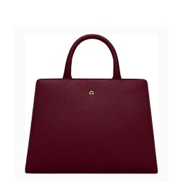 【AIGNER】CYBILL Handbag M, burgundy／ハンドバッグ CYBILL HANDBAG M