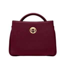 【AIGNER】CYBILL Handbag Short M／burgundy（ハンドバッグ） Cybill Handbag M burgundy - Bags - Women - Aigner