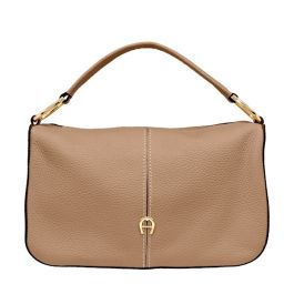 【AIGNER】SAVANNAH Hobo Bag M／ショルダーバッグ Savannah hobo bag M black - Bags - Women - Aigner