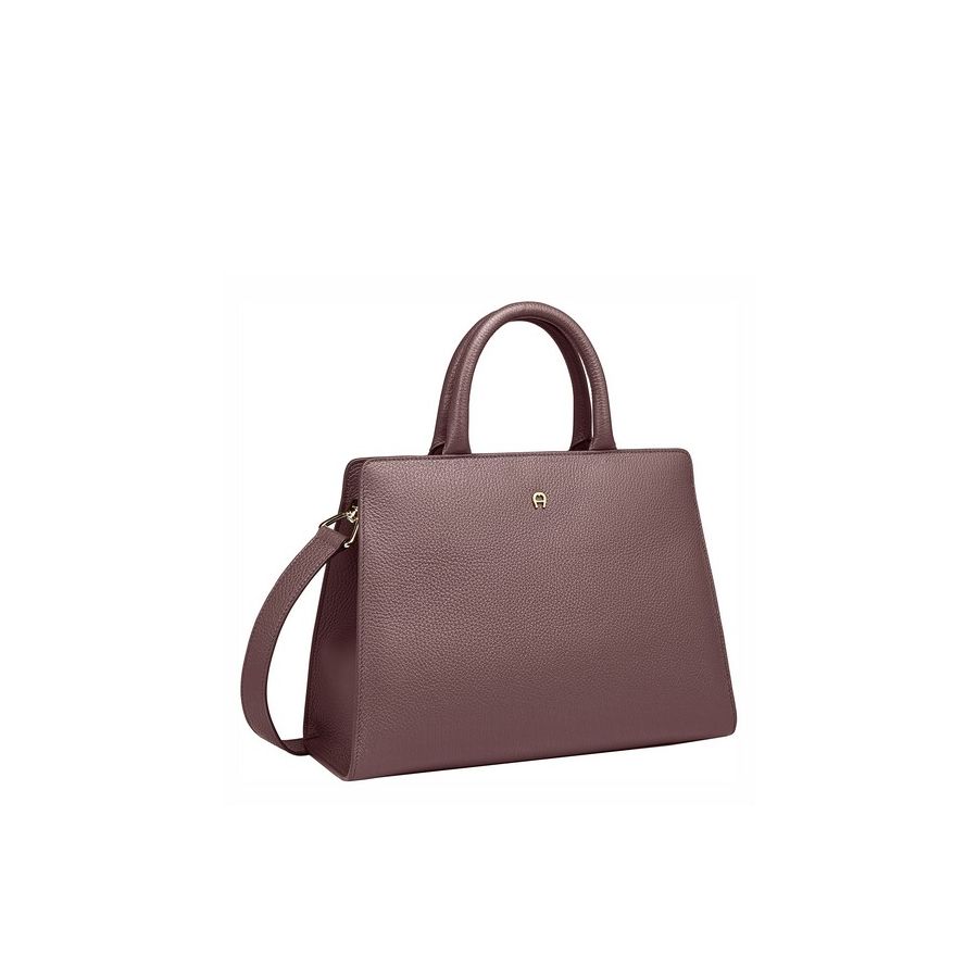 【AIGNER】CYBILL Handbag Short M／ハンドバッグ CYBILL Handbag Short M, element orange | AIGNER JAPAN WEBSITE